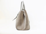 Medium Suede Cuir Tote Bag