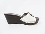 Tory Burch White Slide Size 7.5