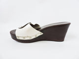 Tory Burch White Slide Size 7.5