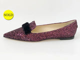 NEW Jimmy Choo Glitter Loafer Size 40 It (10 Us)