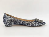 Manolo Blahnik Hangisi Flat Size 40 It (10 Us)