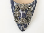 Manolo Blahnik Hangisi Flat Size 40 It (10 Us)