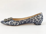 Manolo Blahnik Hangisi Flat Size 40 It (10 Us)