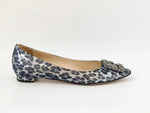 Manolo Blahnik Hangisi Flat Size 40 It (10 Us)