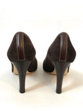 Gucci Suede Web Pump Size 7 B Us