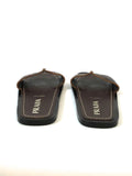 Prada Leather Slide Size 40 It (10 Us)