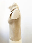 Chanel Sleeveless Turtleneck Sweater Size 44 Fr (L Us)