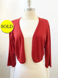 Oscar De La Renta Cashmere Shrug Size L