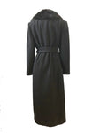 Regency Cashmere Wrap Coat W/Fox Trim Size 10 P