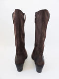 NEW Prada Western Suede Boots Size 41.5 It (11.5 Us)