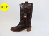 NEW Chloe Western Boots Size 41 It (11 Us)