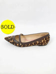 Lilly Pulitzer Calf-Hair Flats Size 8 M
