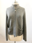 Sport Reversible Cardigan Sweater Size 42 It / S Us