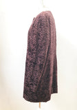 Faux Fur Coat Size M