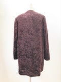 Faux Fur Coat Size M