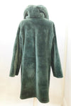 Zuki Sheared Beaver Reversible Coat Size Large