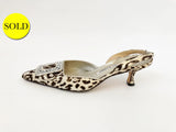 Manolo Blahnik Slingback Size 37.5 It (7.5 Us)
