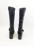 Prada Leather Knee Boots Size 38 It (8 Us)