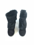 NEW Salvatore Ferragamo Fur Boot Size 36 It (6 Us)