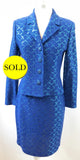 St. John Couture Embellished Suit Size 2