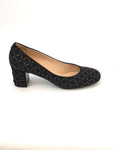 Chanel Suede Quilted Pump Size 39 It (9 Us)