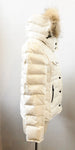 Moncler Armoise Jacket With Fur Trim Size S