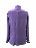 Chanel Silk Blouse Size 34 It (Xs / 2 Us)