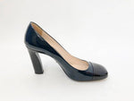 Prada Cap-Toe Pumps Size 37.5 It (7.5 Us)