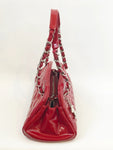 Just Mademoiselle Red Bowler Bag