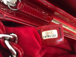 Just Mademoiselle Red Bowler Bag