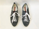 Prada Suede Sneaker Size 37.5 It (7.5 Us)