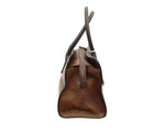 Brunello Cucinelli Brown Leather Handle Bag