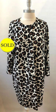 Leopard Print Jacket Size L