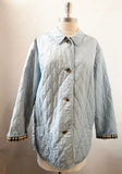 Burberry London Quilted Nova Check Jacket Size L