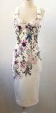 Ted Baker Floral Strap Dress Size 1 (2 Us)