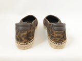 NEW Saint Laurent Leopard Espadrille Size 38.5 It (8.5 Us)