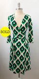 Diane Von Furstenberg Vintage Wrap Dress Size 0