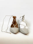 NEW Aquazzura Christy Flat Size 39 It (9 Us)