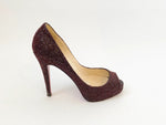 Christian Louboutin Glitter Pump Size 36.5 It (6.5 Us)