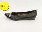Agl Studded Ballet Flat Size 39 It 9 (9 Us)