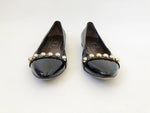 Agl Studded Ballet Flat Size 39 It 9 (9 Us)