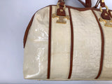 Patent Leather Logo Bag