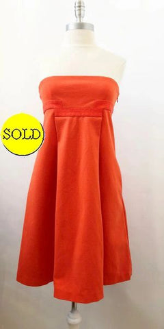 Diane Von Furstenberg Strapless Dress Size 4
