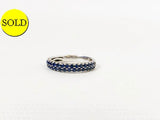 Bony Levy 18K Sapphire Ring Size 6