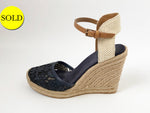 Tory Burch Lace Wedge Size 8