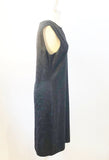 St. John Leather Trim Dress Size 12