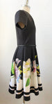 Ted Baker Floral Fit And Flare Dress Size 2 (6 Us)