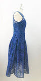 Milly Royal Blue Dress Size 0