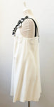 Maria Grazia Severi Floral Jewel Dress Size 44 It (8 Us)