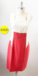 Maria Grazia Severi Colorblock Dress Size 44 It 8 Us)